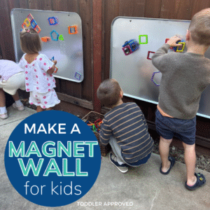 How to Make a DIY Magnet Wall for Kids