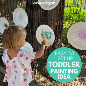 Easy Watercolor Painting Activity for Toddlers
