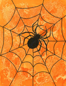 Easy How to Draw a Spider Tutorial