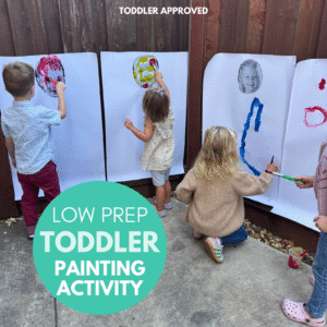 Toddler Self Portrait Art Activity